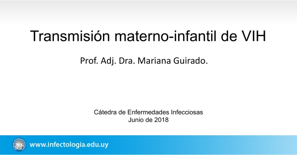 Transmisión materno-infantil de VIH