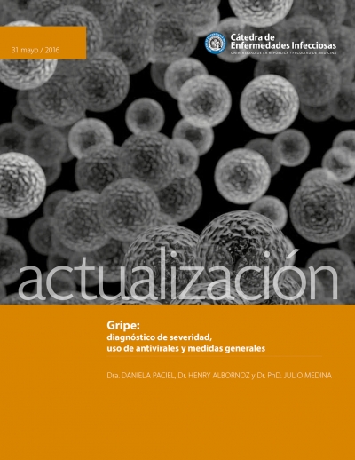 Gripe: diagnóstico de severidad, uso de antivirales y medidas generales